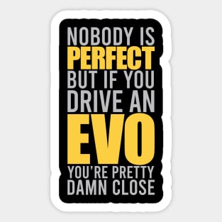 EVO Owners Sticker